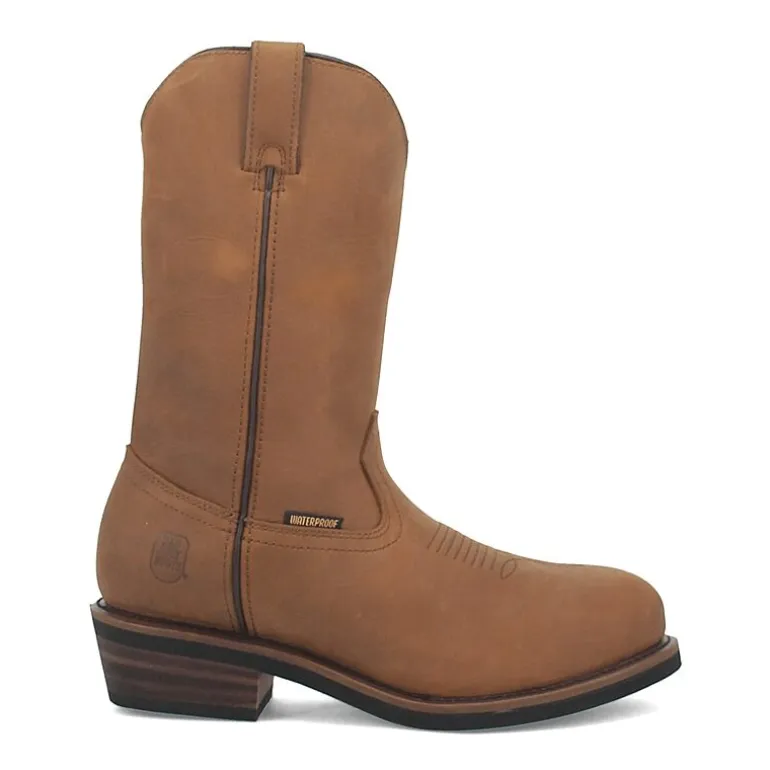 Dan Post Mens Albuquerque Waterproof Block Heel Work Boots