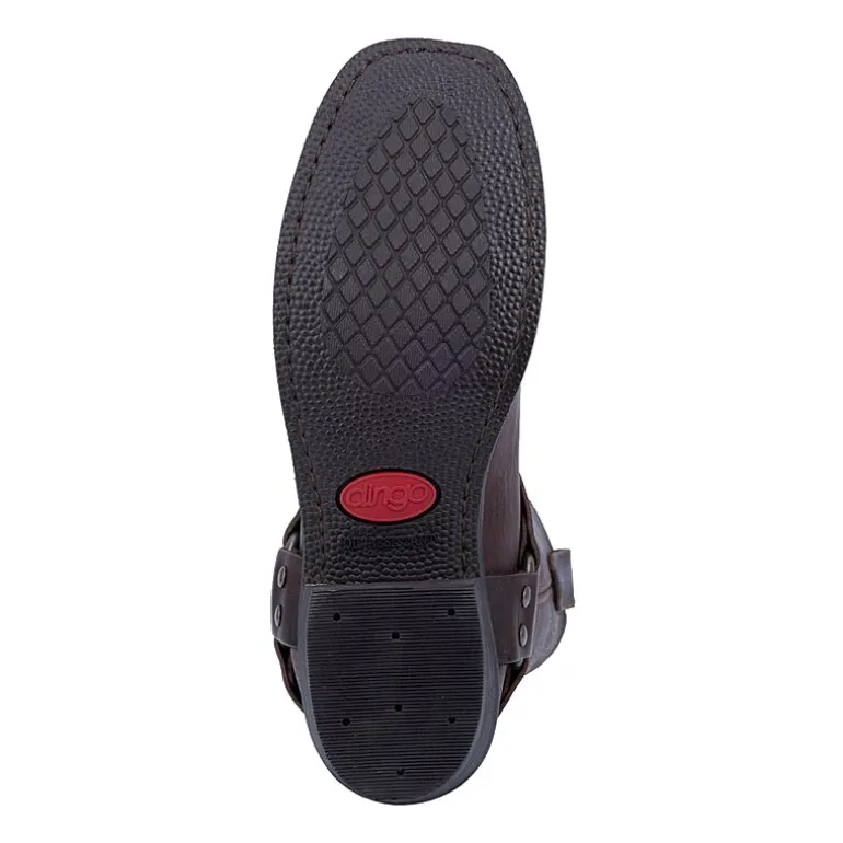 Dan Post Mens Dean Block Heel Motorcycle Boots