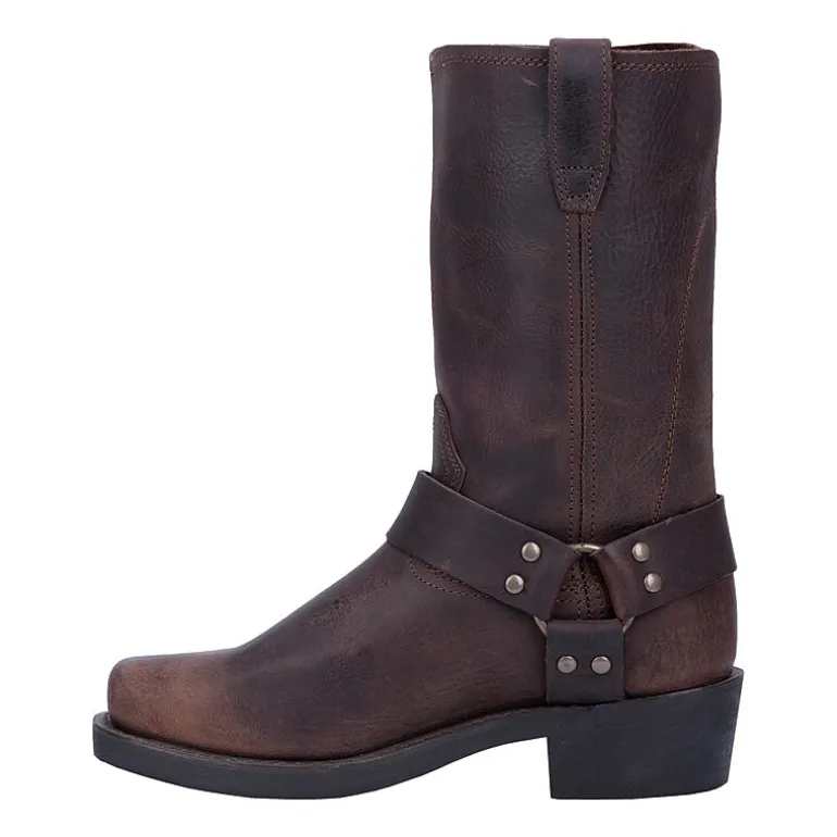 Dan Post Mens Dean Block Heel Motorcycle Boots