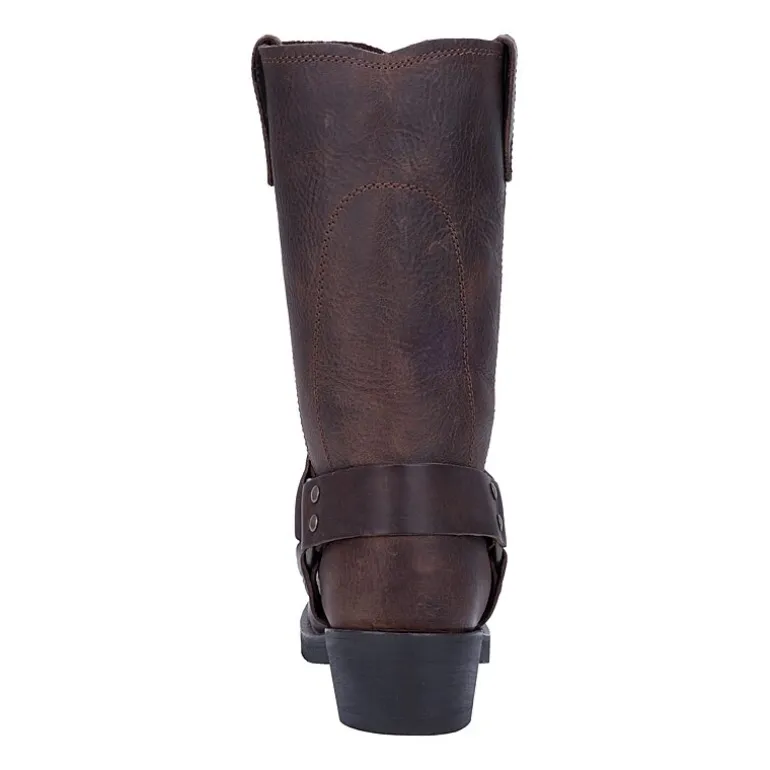 Dan Post Mens Dean Block Heel Motorcycle Boots