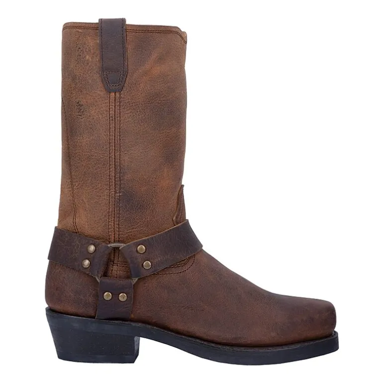 Dan Post Mens Dean Block Heel Motorcycle Boots