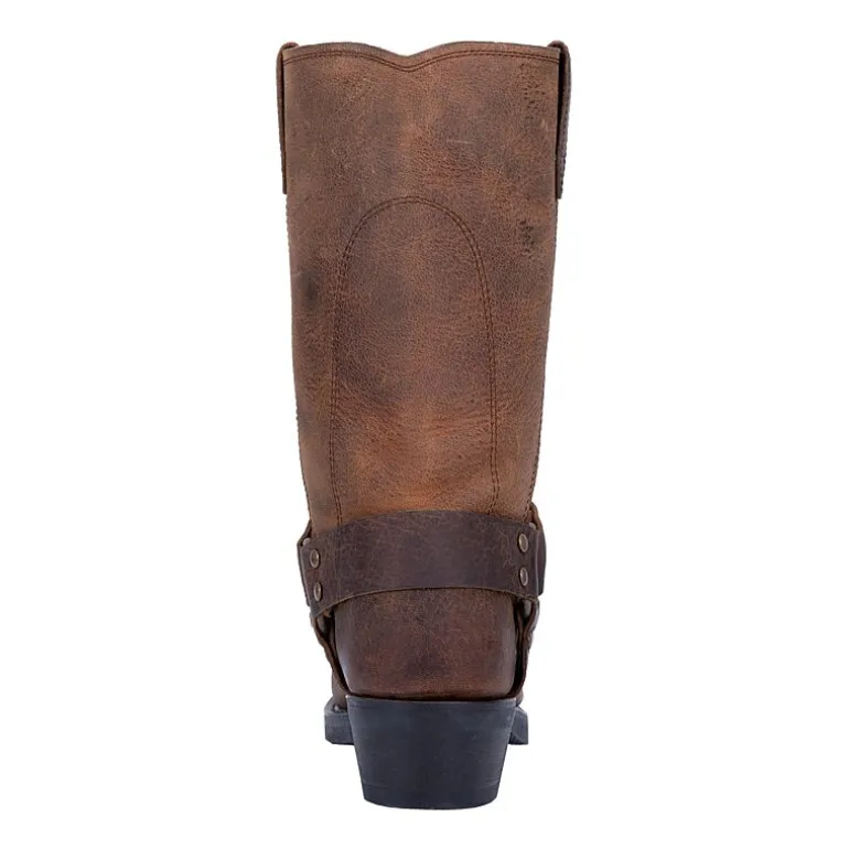 Dan Post Mens Dean Block Heel Motorcycle Boots