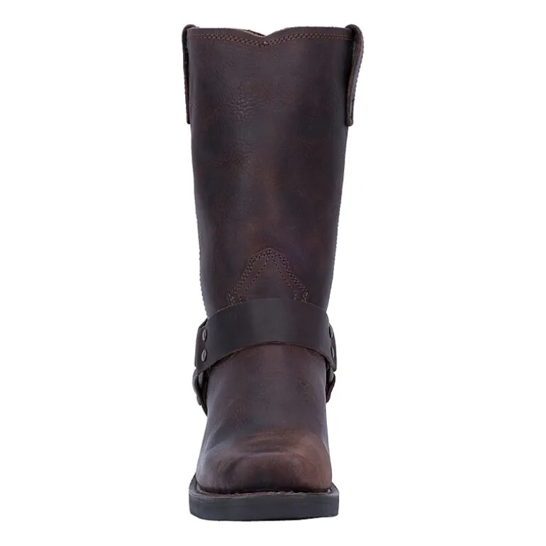 Dan Post Mens Dean Block Heel Motorcycle Boots