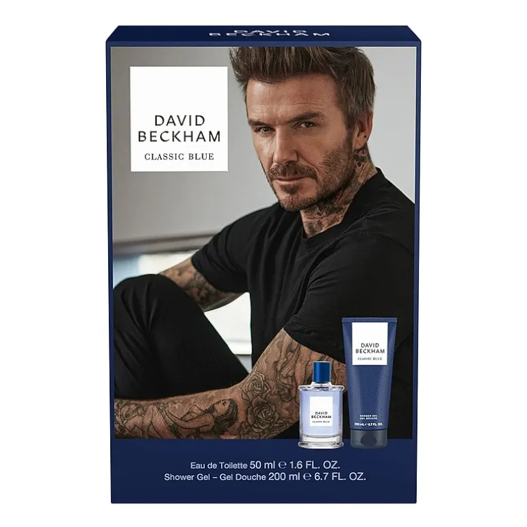 David Beckham Classic Blue 2-Pc Gift Set