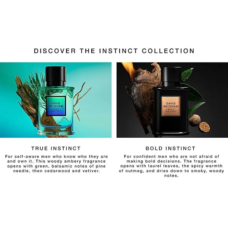 David Beckham True Instinct Eau De Parfum 2.5 Oz Cologne