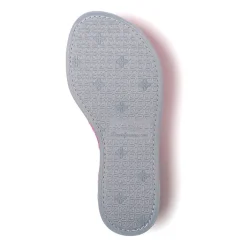 Dearfoams Beatrice Quilted Terry Womens Memory Foam Slip-On Slippers