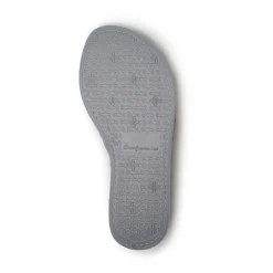 Dearfoams Beatrice Quilted Terry Womens Memory Foam Slip-On Slippers