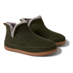 Dearfoams Brixen Energy Return Mens Memory Foam Bootie Slippers Wide Width