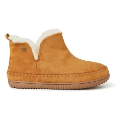 Dearfoams Brixen Energy Return Mens Memory Foam Bootie Slippers Wide Width