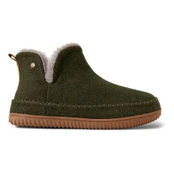 Dearfoams Brixen Energy Return Mens Memory Foam Bootie Slippers Wide Width