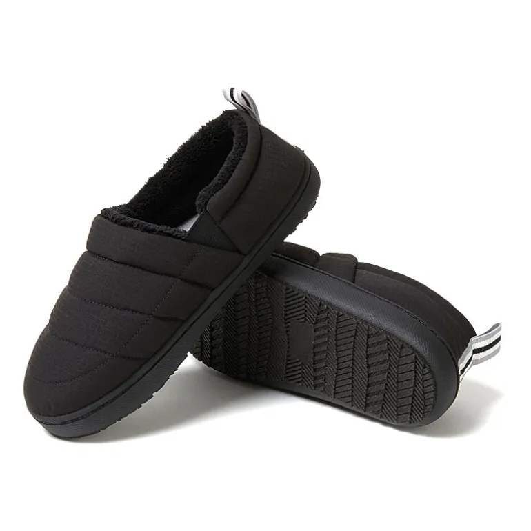 Dearfoams Fern Women'S Ripstop Closed Back - All Day Womens Memory Foam Slip-On Slippers