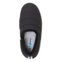 Dearfoams Fern Women'S Ripstop Closed Back - All Day Womens Memory Foam Slip-On Slippers