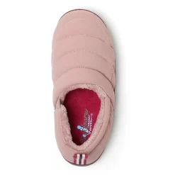 Dearfoams Fern Women'S Ripstop Closed Back - All Day Womens Memory Foam Slip-On Slippers
