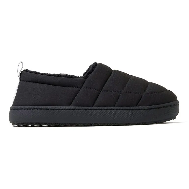 Dearfoams Fern Women'S Ripstop Closed Back - All Day Womens Memory Foam Slip-On Slippers