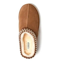 Dearfoams Grafton Mens Memory Foam Clog Slippers