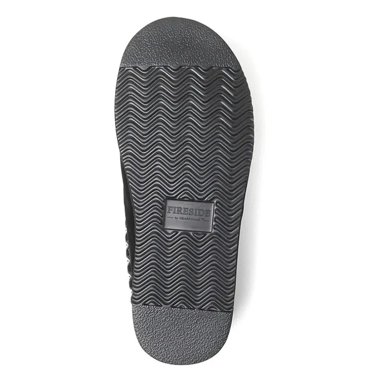 Dearfoams Grafton Mens Memory Foam Clog Slippers