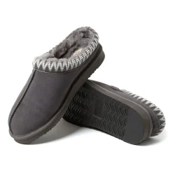 Dearfoams Grafton Mens Memory Foam Clog Slippers
