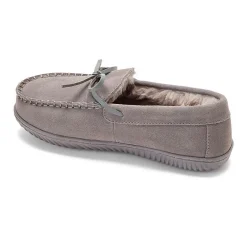Dearfoams Harriet Genuine Suede Moc Womens Slip-On Slippers