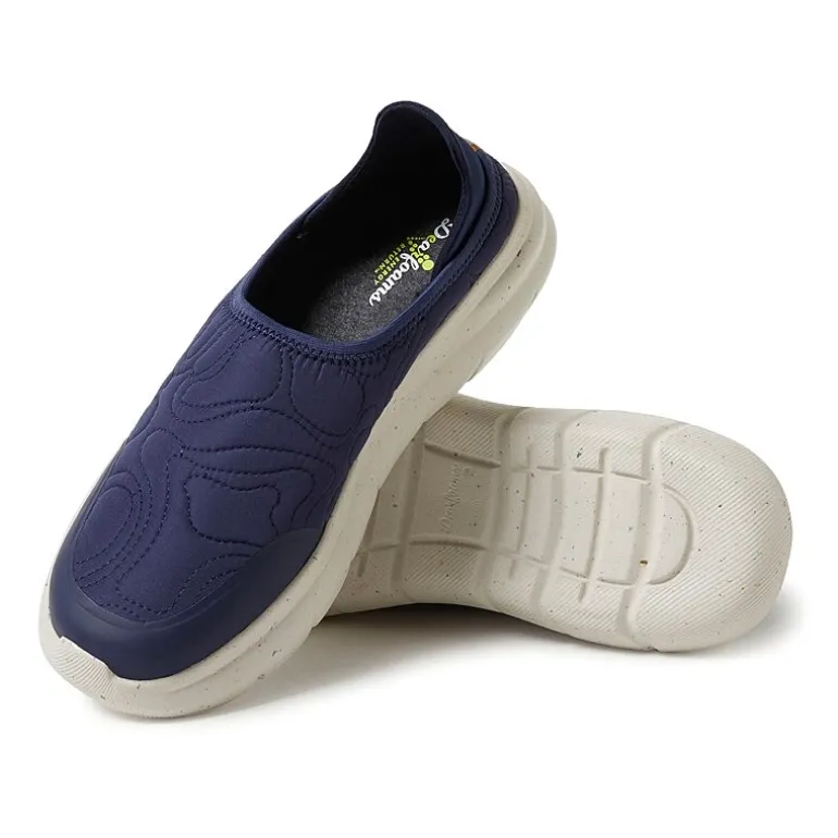 Dearfoams Knox Mens Memory Foam Slip-On Slippers