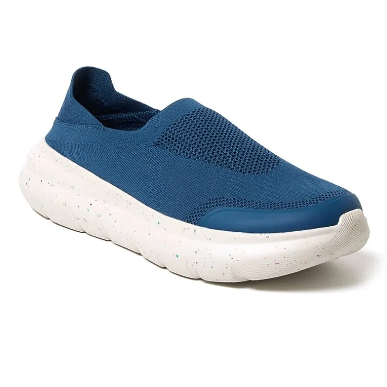 Dearfoams Knox Mens Memory Foam Slip-On Slippers