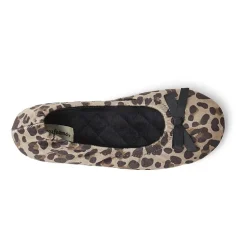 Dearfoams Layla Womens Ballerina Slippers