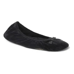 Dearfoams Layla Womens Ballerina Slippers
