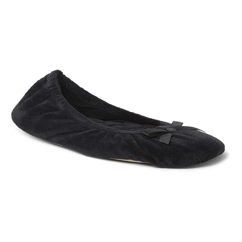 Dearfoams Layla Womens Ballerina Slippers