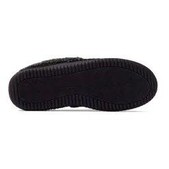 Dearfoams Marshall Microsuede Moc Toe Mens Memory Foam Clog Slippers