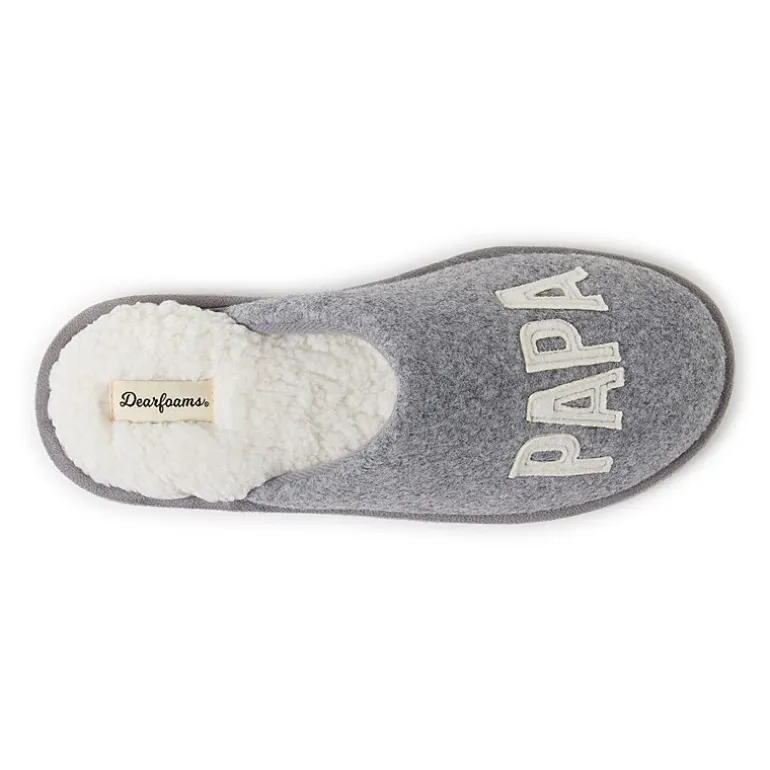 Dearfoams Mens Carson Family Scuff