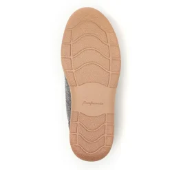 Dearfoams Mens Memory Foam Slip-On Slippers