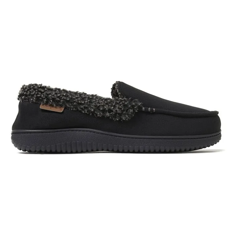 Dearfoams Mens Moccasin Slippers