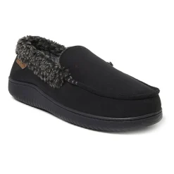 Dearfoams Mens Moccasin Slippers