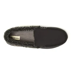 Dearfoams Mens Moccasin Slippers
