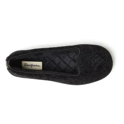 Dearfoams Rebecca Chenille Closed Back Womens Memory Foam Slip-On Slippers