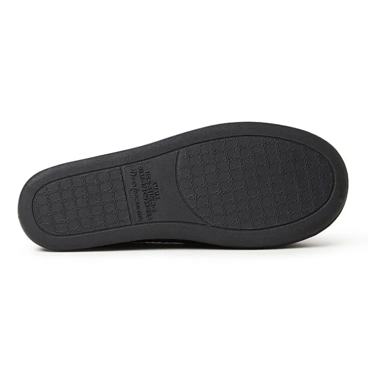 Dearfoams Rebecca Chenille Closed Back Womens Memory Foam Slip-On Slippers