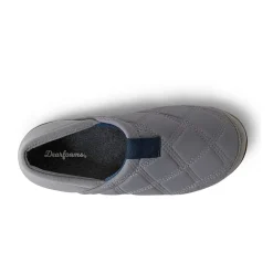 Dearfoams River Closed Back With Collapsible Heel Womens Memory Foam Slip-On Slippers