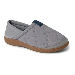Dearfoams River Closed Back With Collapsible Heel Womens Memory Foam Slip-On Slippers
