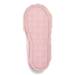 Dearfoams Rosie Furry Icon Womens Memory Foam Clog Slippers