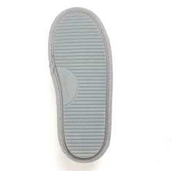 Dearfoams Teddy Heart Scuff Womens Memory Foam Slip-On Slippers