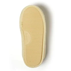 Dearfoams Teddy Tab Scuff Womens Memory Foam Slip-On Slippers