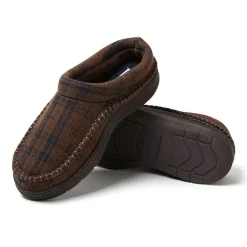 Dearfoams Thompson Mens Memory Foam Clog Slippers