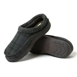Dearfoams Thompson Mens Memory Foam Clog Slippers