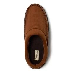 Dearfoams Thompson Mens Memory Foam Clog Slippers