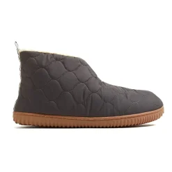 Dearfoams Warm Up Mens Memory Foam Bootie Slippers