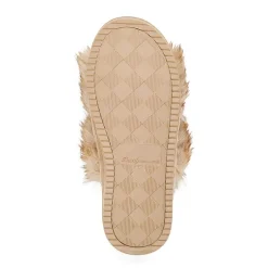 Dearfoams Womens Memory Foam Slip-On Slippers