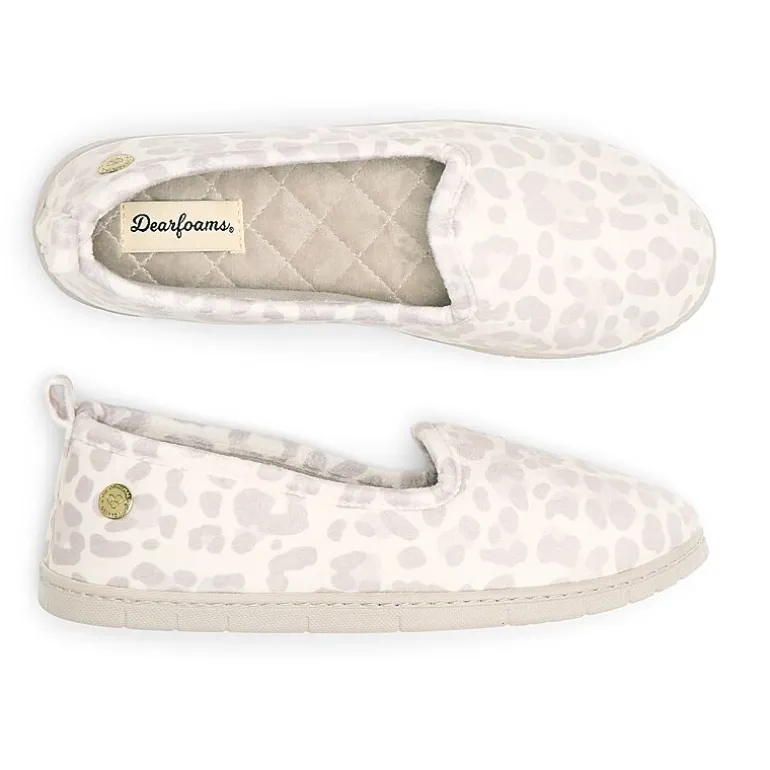 Dearfoams Womens Slip-On Slippers