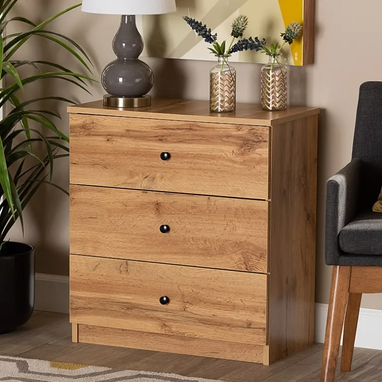 Decon Bedroom Collection Modern 3-Drawer Chest