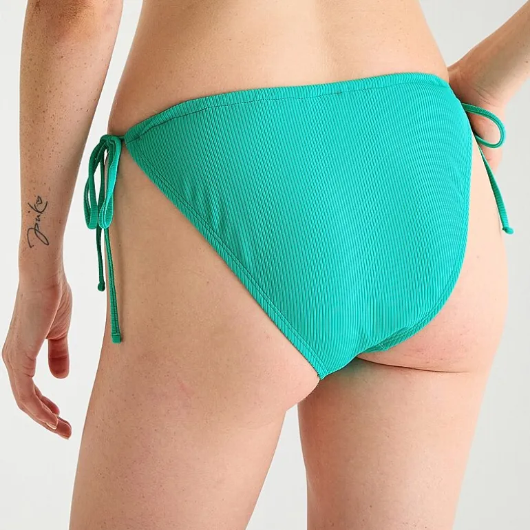 Decree Womens Lined Neon Juniors Cheeky Bikini Swimsuit Bottom