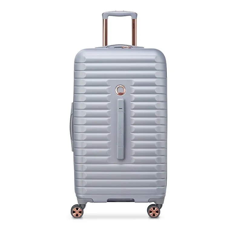 Delsey Paris Cruise 3.0 Trunk 26 Inch Hardside LIGHTWEIGHT Checked Spinner Luggage