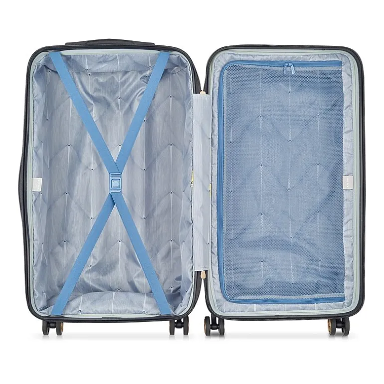 Delsey Paris Cruise 3.0 Trunk 26 Inch Hardside LIGHTWEIGHT Checked Spinner Luggage